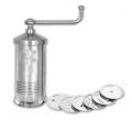 high quality stainless steel falooda maker noddles maker nimko maker falooda sev maker - having 6 blades. 