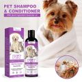 Pet Shampoo for Dogs 100ml Anti-itch Pet Shampoo for Softening Dog Cat Hair Gentle Wash Shower Shampoo Pet Supplies for Dog Shampoo. 
