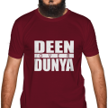 Deen Over Dunya Half Sleeve T-Shirt. 