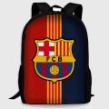 Barcelona Backpack for FCB Boys and Girl  Barca Fans Digital Printed Bag. 