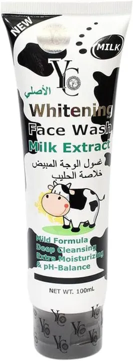 YC Whitwning Milk Extract Face Wash - 100ml