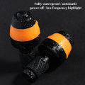 MeterMall 1pair Bicycle Handle Bar End Led Light Silicone + ABS Wing Lights Fixed Turning Signals For Bicycles Fits On Any Road Bicycle. 