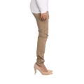 Peanut Brown Slim fit Jeans for women. 