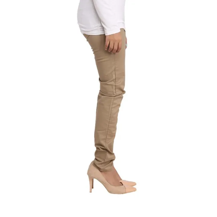 Peanut%20Brown%20Slim%20fit%20Jeans%20for%20women%20-%20Image%204