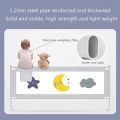 1 Single Piece Baby Safety Bed Fence, Adjustable Bed Rail, Baby Children Bed Barrier, Baby Fall Protection, Baffle Universal Bed Guardrail, Baby Bed Crib  Baby Cot Rails Folding Baby bed Guard.. 