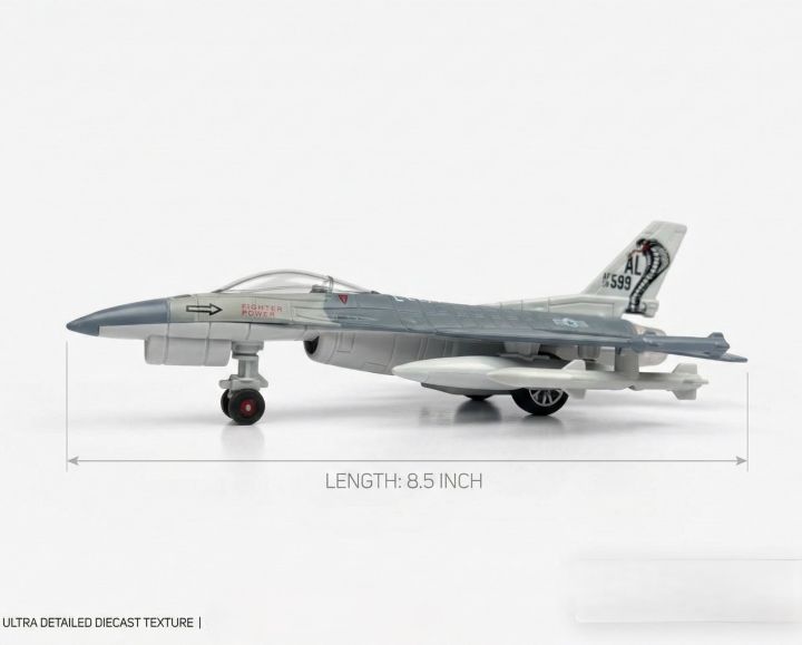F-16%20Fighter%20Jet%20Aero%20Plane%20Diecast%20Toy%20Grey%20Office/Home%20Decor%20and%20For%20Kids%20Collectors%20-%20Image%208