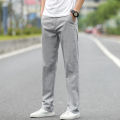 Mens Pants in Grey color Cotton Jeans Material - Men's Formal and Casual Wear. 