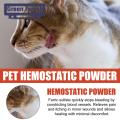 Green forest Pet Hemostatic Powder Easy to Use Pain Relieve Remedy Recovery Styptic Powder. 