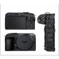nikon z30 camera skin black carbon fiber and black crocodile. 