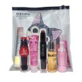Huxia Beauty Pack Of 5 One Cola balm, Love Gloss Blush, Bioaqua Concealer, Moji blush, Lamp Gloss With pouch  For Girls And Women. 