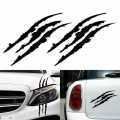 5 Pieces Car Sticker Decal Decoration SCRATCH LINE  Sticker Monster Eye Car Decal Waterproof Self-Adhesive Vinyl Car Decal Sticker Rear View Mirror Sticker for Car Laptop Window (Black). 