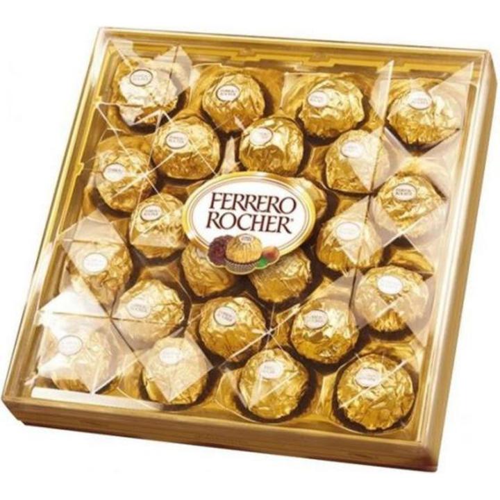 Ferrero Rocher T24 300g Ferrero Rocher Imported Hazelnut Chocolate T-15 Collection-Gift chocolate