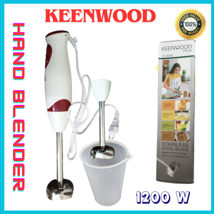 KEENWOOD Hand Blender  Electric Hand Blender - MultiSpeed Mixer Grinder -Blender
