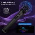 Wireless Handheld Microphone Dual Professional Cordless Dynamic Microphone System for Amplifier, PA System, Karaoke, Meeting, Party,. 