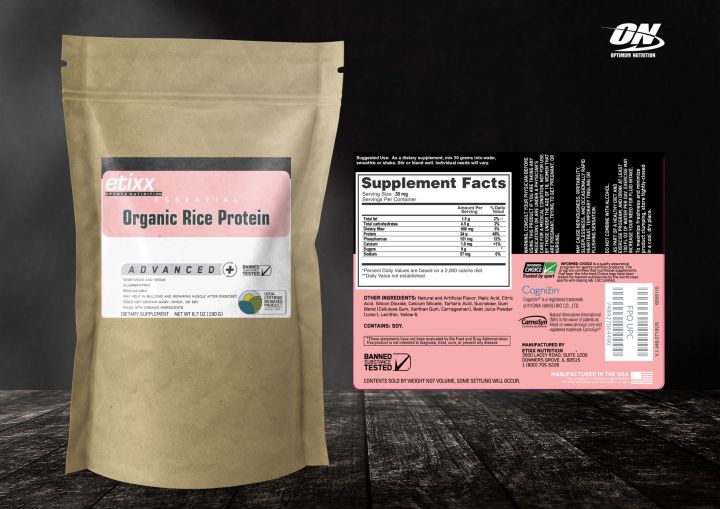 Protein Rice Repackagede Organic Rice Protein 190Gm | Daraz.pk