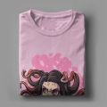 Demon Slayer anime Kamado nezuko T shirt men 100% cotton for male T-shirts crew neck tee shirt short sleeve clothing gift idea. 