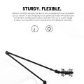 Fantech AC902s Studio Microphone Boom Arm with C clamp Desktop Table Mount Chip 360° Rotation Hold Up to 2kg. 