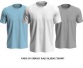 Pack Of 3 Primium Half Sleeves T Shirts Round Neck Plain colors For Mens & Boys. 