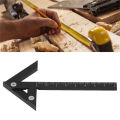 Center Scribe Gauge Line Circle Marker 45 90 Degree Angle Finder Imperial Black. 