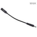 Lonni#Type C Female to DC 5525 5521 Male Power Charger Adapter Connector PD Cable. 
