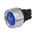 Car Modification Start Ignition Switch 12v24v Automatic Reset One-Click Start Switch LED Light Button Switch. 