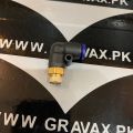 PL Elbow Air Connector Pneumatic Fitting Quick Fittings 1/8" Male Thread pipe size 6mm PL6-01 Push In. 