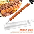 New Kebab Maker BBQ Meat Skewer Machine Kebab Press Maker Reusable Plastic BBQ Skewer Maker Kebab Preparation BBQ. 