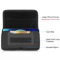 Phone Nylon Pouch Cell Phone Belt Clip Carrying Holster Case Waist Bag For 4.7-6.8inch iPhone,Samsung Galaxy S23 Ultra 5G. 