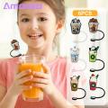 Amamia Straw Plugs BPA Free Cartoon Design Straw Plugs. 
