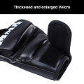 FG Thick Boxing Gloves MMA Gloves Half finger Sanda Taekwondo Fight MMA Sandbag Gloves Training Equipment. 