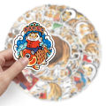MX/50pcs tiger Sticker for Planner Album Scrapbooking Stationery Waterproof Decals for Laptop Kid's Gift. 