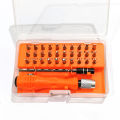 Magnetic adjustable length 32-in-1 Mini Precision Screwdrivers Set bits with Case With flexible bar | Repair Tool Kit for mobile , laptop, electronic devices. 