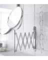 IKEA One Side With Magnifying Mirror Glass Stainless Steel. 