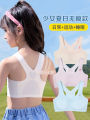 Girls underwear development period primary school students 2022 children's new vest 10-year-old girl big child bra 12 thin section. 