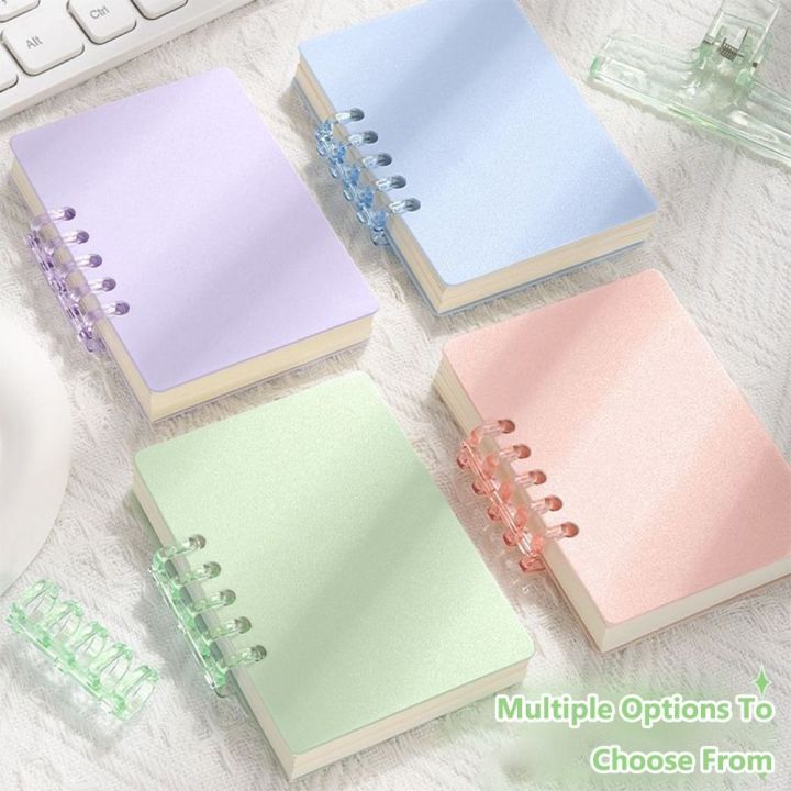 New A7 Pocket Notebook 80Sheets Square Notepad Loose-leaf Horizontal ...