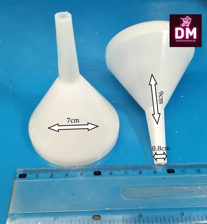 DreamsMart%20Pack%20of%202pcs%20Plastic%20funnel%20small%20size%20oil%20liquid%20water%20fluid%20refill%20refiller%20peek%20for%20bottles%20discrete%20items%20fuel%20engine%20Oil%20refilling%20-%20Image%202