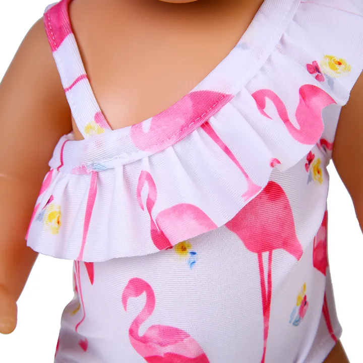 %E3%80%90hot%E3%80%91%20Baby%20Doll%20Summer%20Clothes%20For%2043%20Cm%20Born%20Baby%20Doll%20Swim%20Clothes%2017%20Inch%20Toys%20For%20Girls%20Flamingo%20Swim%20American%20Girl%20Doll%20Bikini%20-%20Image%202