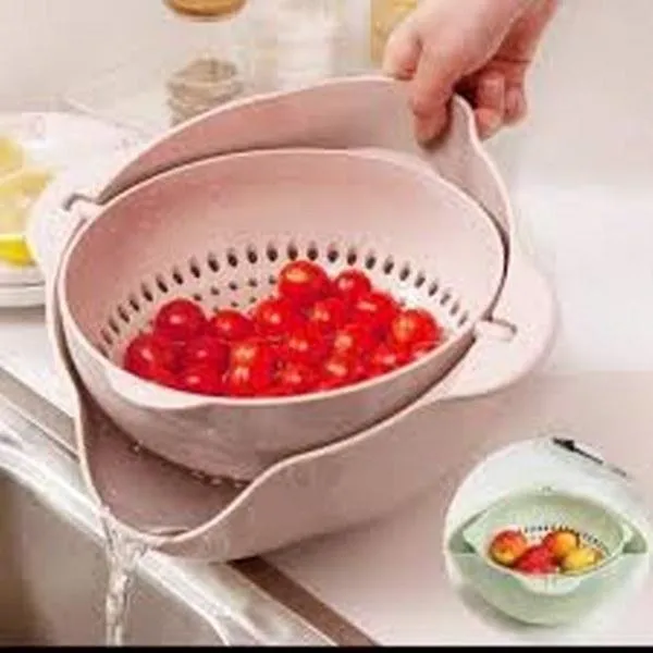Kitchen%20Accesories%20Wash%20Fruit%20Artifact%20Plastic%20Rotating%20Double%20Drain%20Basket%20Kitchen%20Basket(29*22*13cm)%20-%20Image%202