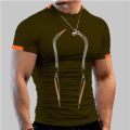 5XL Multicolor Quick Dry Short Sleeve Sport T Shirt Men Running Fitness Shirt Training Exercise Clothes Gym Sport Shirt Tops. 