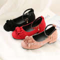 Korean version of heels, princess girls' dance spring middle and high school students, shallow mouth shoes, special price. 