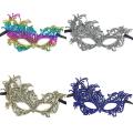 Lace Mask Colorful Gilding Club Bar Cosplay Masquerade Party Mysterious Angel Eye Mask Nightclub Party Accessories. 