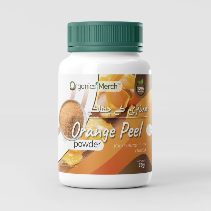 Orange Peel Powder | Mosambi Santri Powder | Organic Orange Peel Powder 60gm | premium export quality