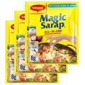 Magic Sarap All-in-One Seasoning Granules (Filipino Spices) 8g x 3 sachets. 