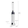 Coffee Beater Milk Frother, USB Rechargeable, 3-Speed Adjustable, Handheld Electric Foam Maker with 2 Stainless Whisks, Egg Beater Mini Blender Drink Mixer for Coffee, Cappuccino, Latte, Hot Chocolate, Eggs Mix. 