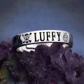Anime Trafalgar D Water Law Rings Cosplay Straw Hat Design Ring Adjustable Uni Jewelry Prop Accessories Gift. 