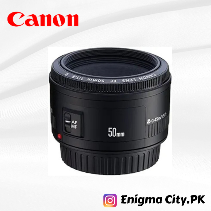 Canon 50mm F1.8 Mark II Prime Lens - Excellent Low-Light Performance