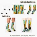 【Good-Love Store】Tom Holland Meme Sticker Pack Socks Black Socks Adult Teen Youth Socks 360° Digital Print Custom Gift Funny. 