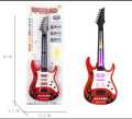 Guitar Toy Musical Playset Lighting Music Battery Operated for Kids. 
