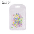 Nail Glitter Rhinestone Non-Drop Nail Art Rhinestone Color Flat Bottom Decoration. 
