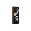 Samsung Galaxy Z Fold 4 Leather Cover Black. 